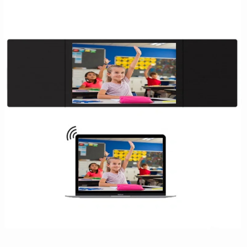 Smart Touch Screen Blackboard for Teaching.