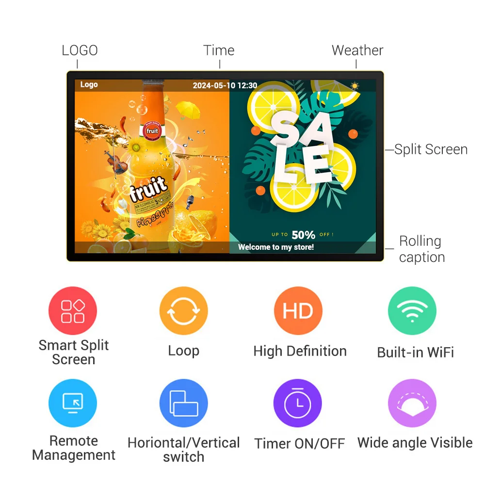 Wall Mount Digital Signage (3)