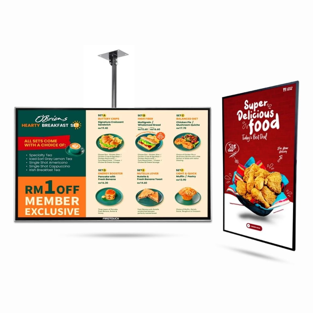 Wall Mount Digital Signage Display