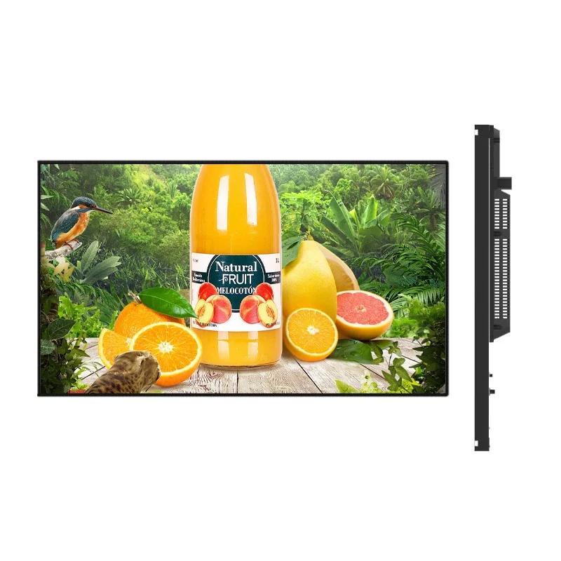 Wall Mount Restaurant LCD Digital Menu Screens