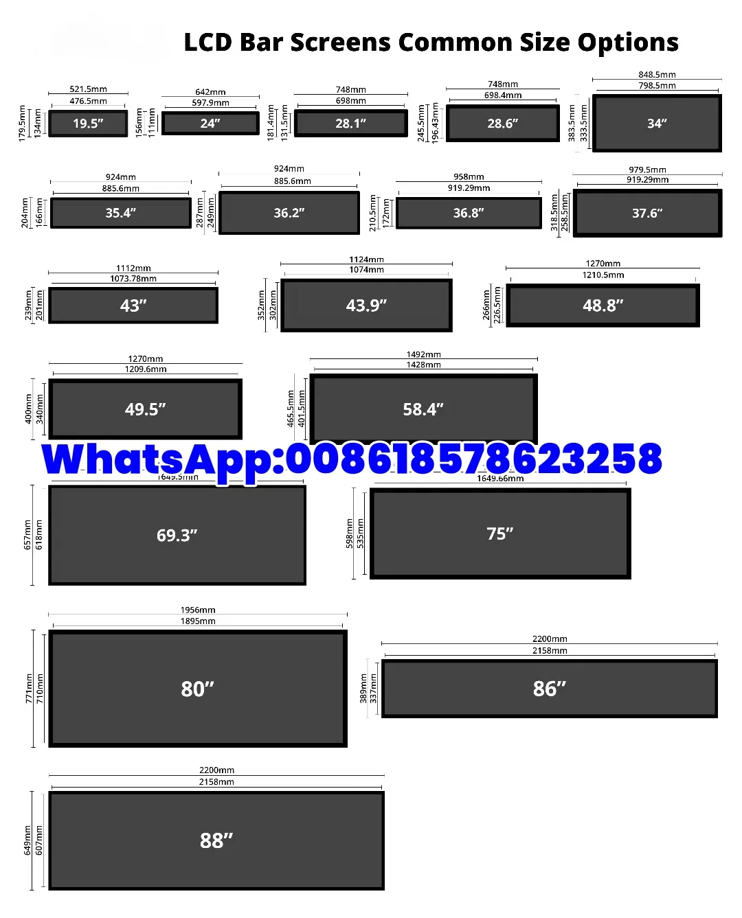 LED Bar Screens