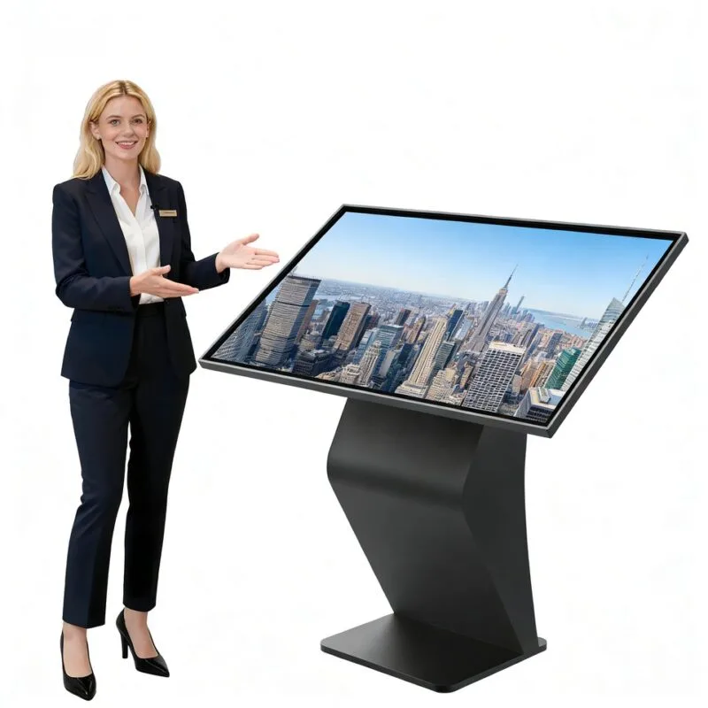 K Style Touch Screen Digital Signage Kiosk